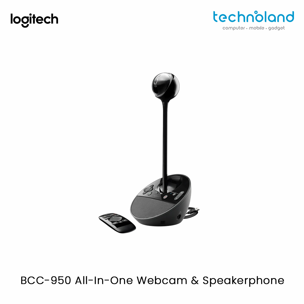 Logitech ( BCC-950 ) All-In-One Webcam and Speakerphone Website Frame 2