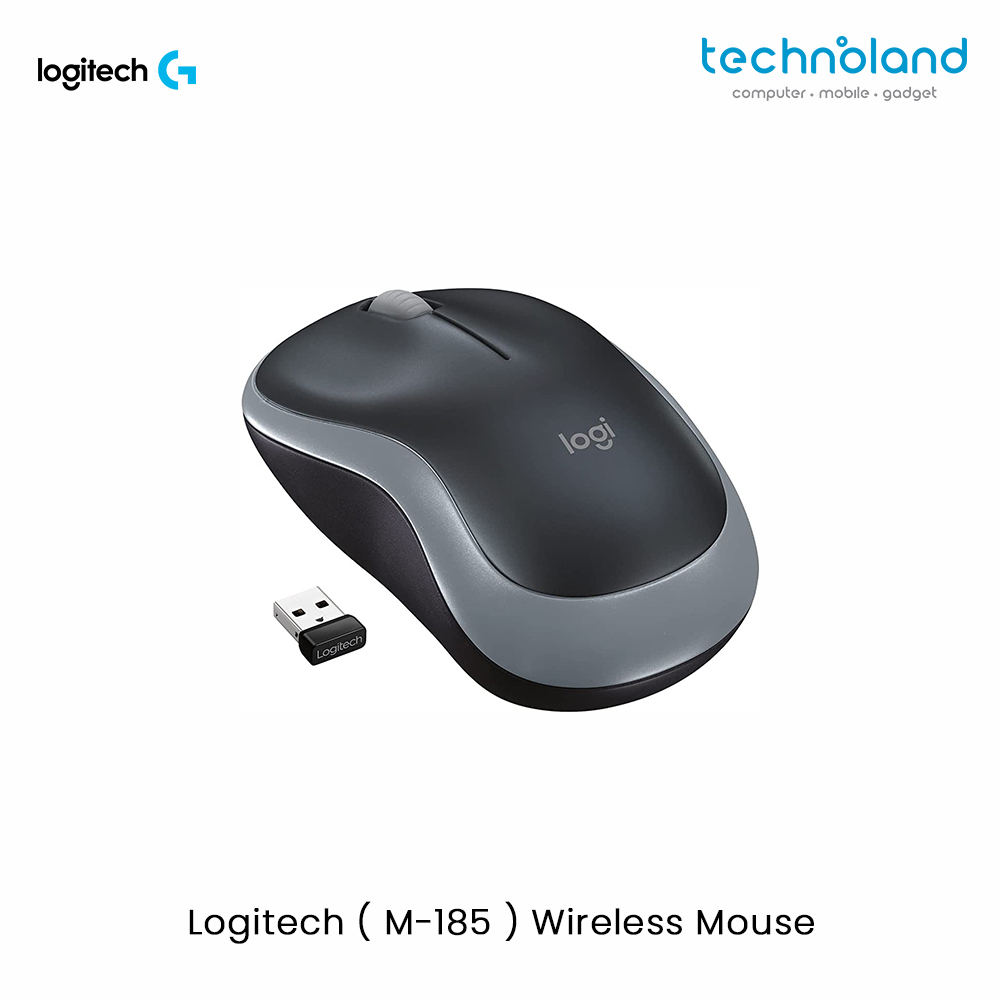Logitech ( M-185 ) Wireless Mouse Jpeg 1