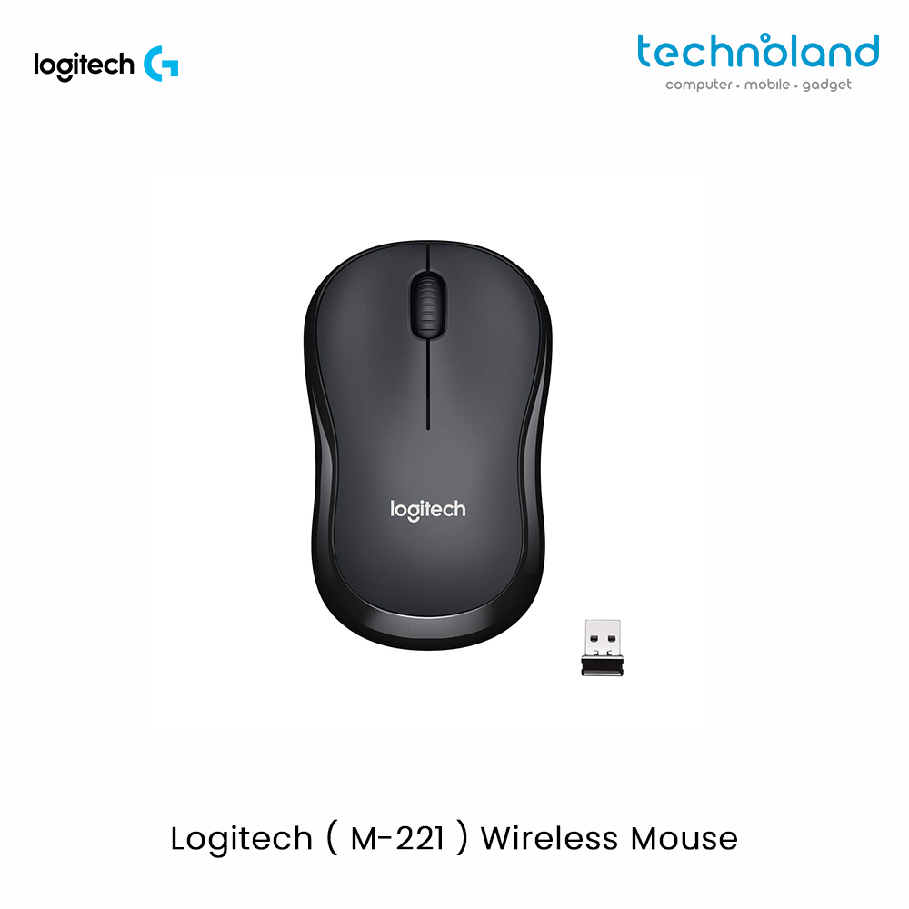 Logitech ( M-221 ) Wireless Mouse Jpeg 1