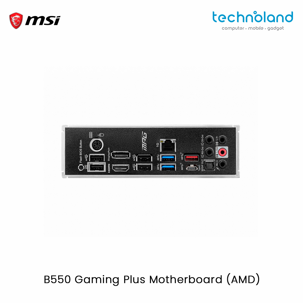 MSI B550 Gaming Plus Motherboard (AMD) Jpeg 2