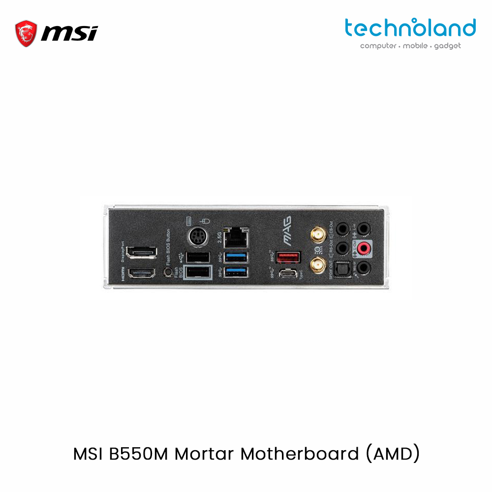 MSI B550M Mortar Motherboard (AMD) Jpeg 3