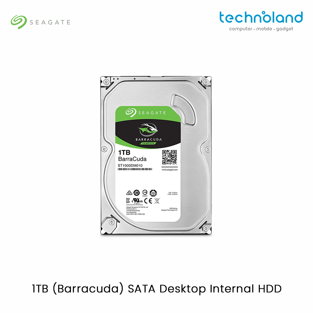 Seagate 1TB (Barracuda) SATA Desktop Internal Hard Disk Website Frame 5