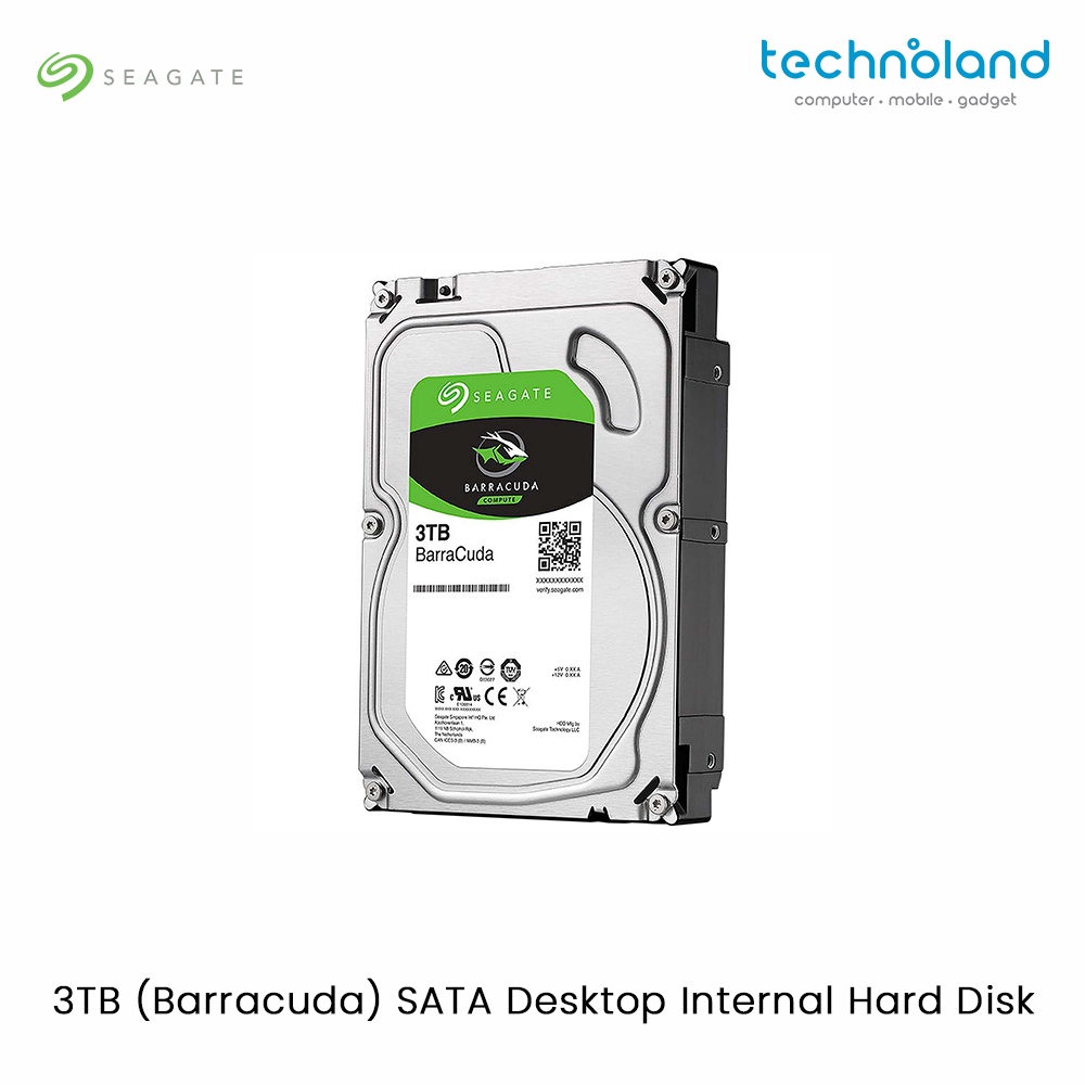 Seagate 3TB (Barracuda) SATA Desktop Internal Hard Disk Website Frame 4