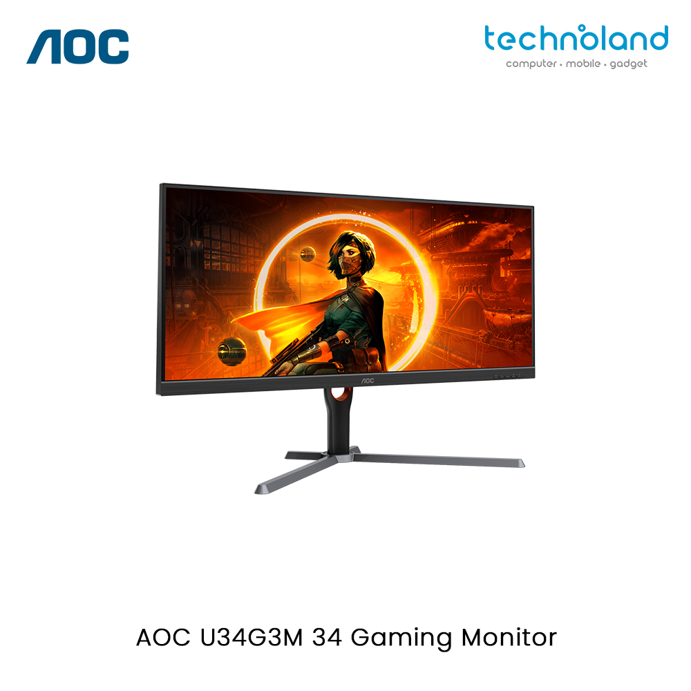 AOC U34G3M 34 Gaming Monitor (HDMI,Display Port) Website Frame 2