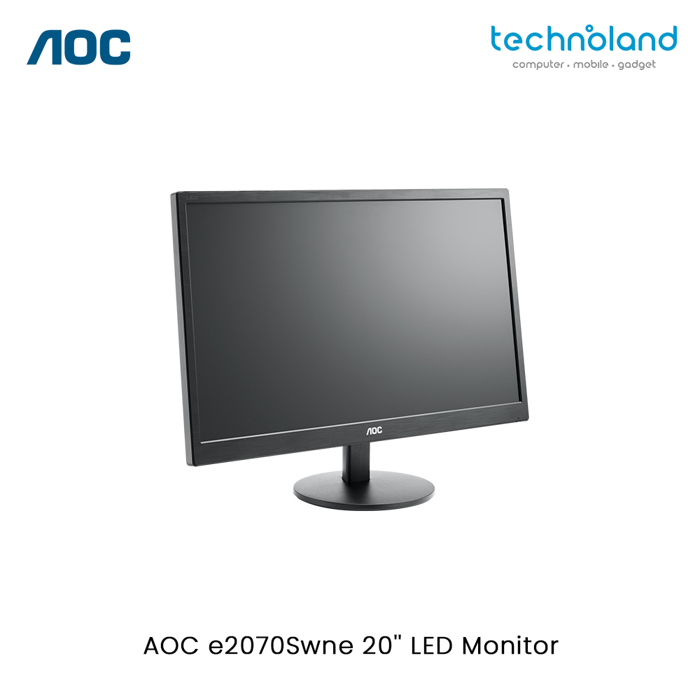 AOC e2070Swne 20'' LED Monitor (VGA Port) Website Frame 2