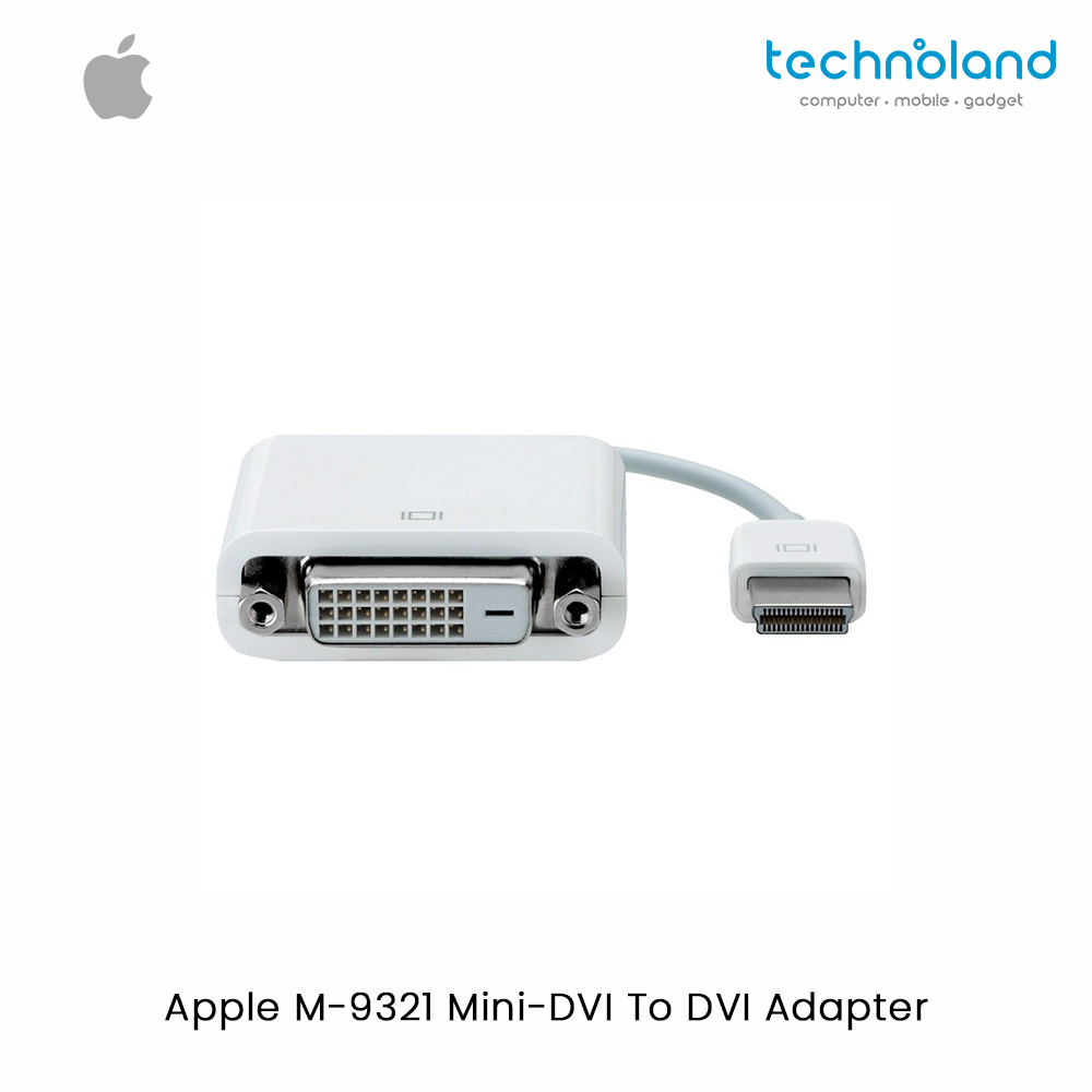 Apple M-9321 Mini-DVI To DVI Adapter Website Frame 1