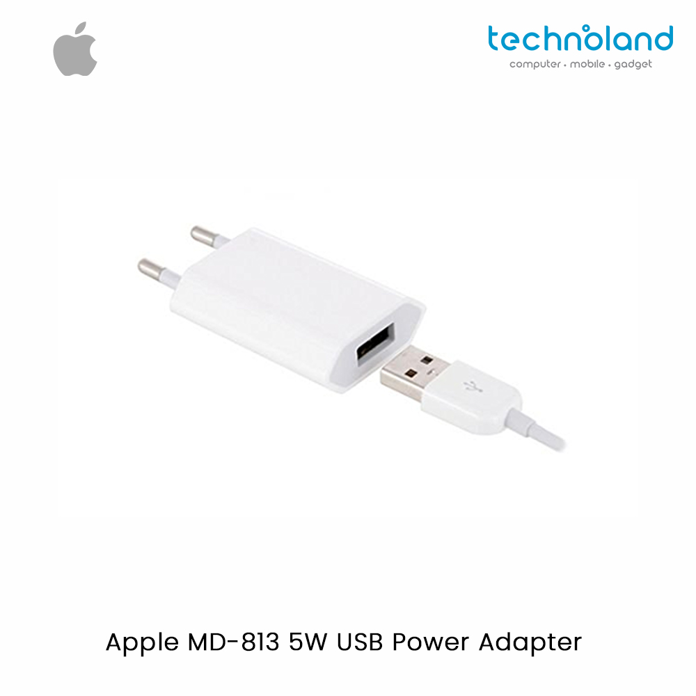 Apple MD-813 5W USB Power Adapter Website Frame 1