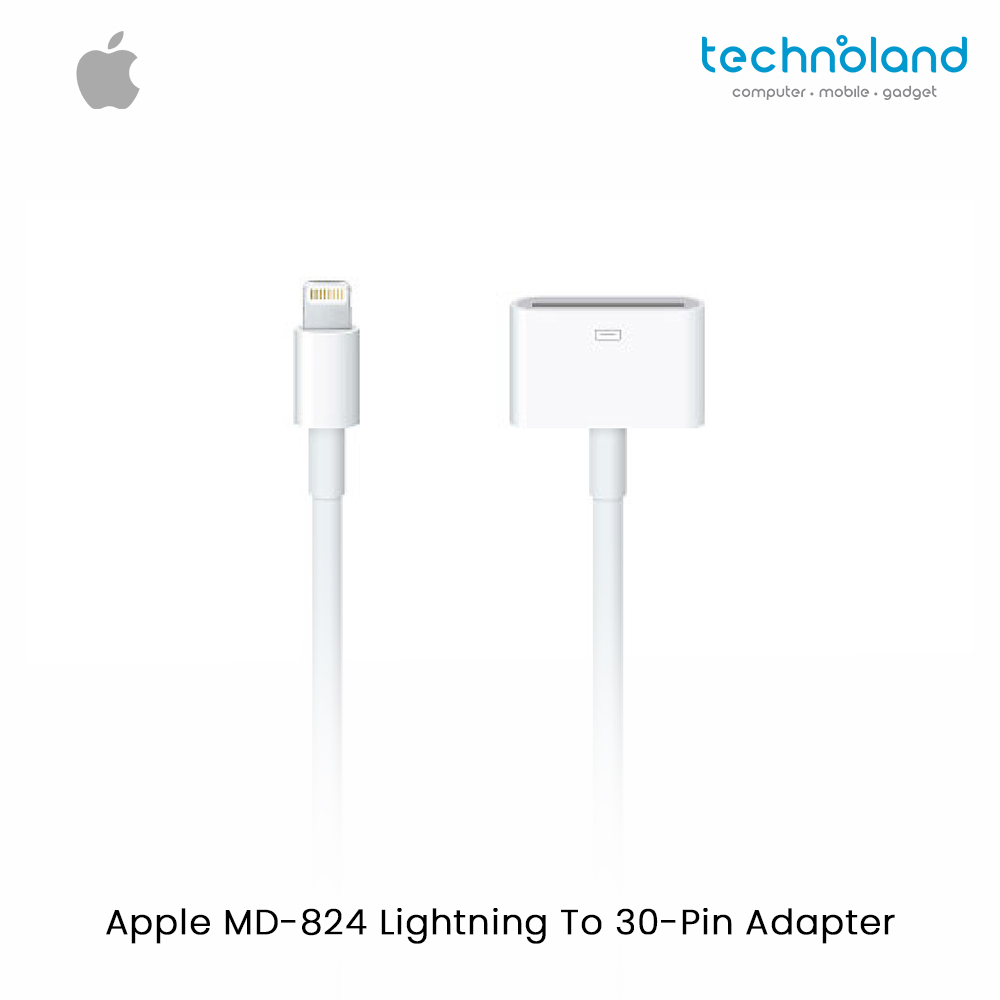 Apple MD-824 Lightning To 30-Pin Adapter Website Frame 1