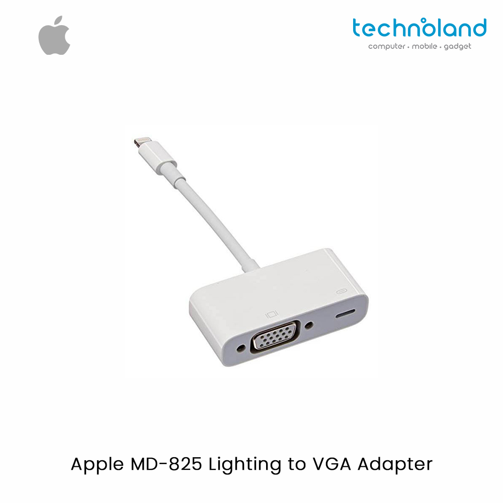 Apple MD-825 Lighting to VGA Adapter Website Frame 3
