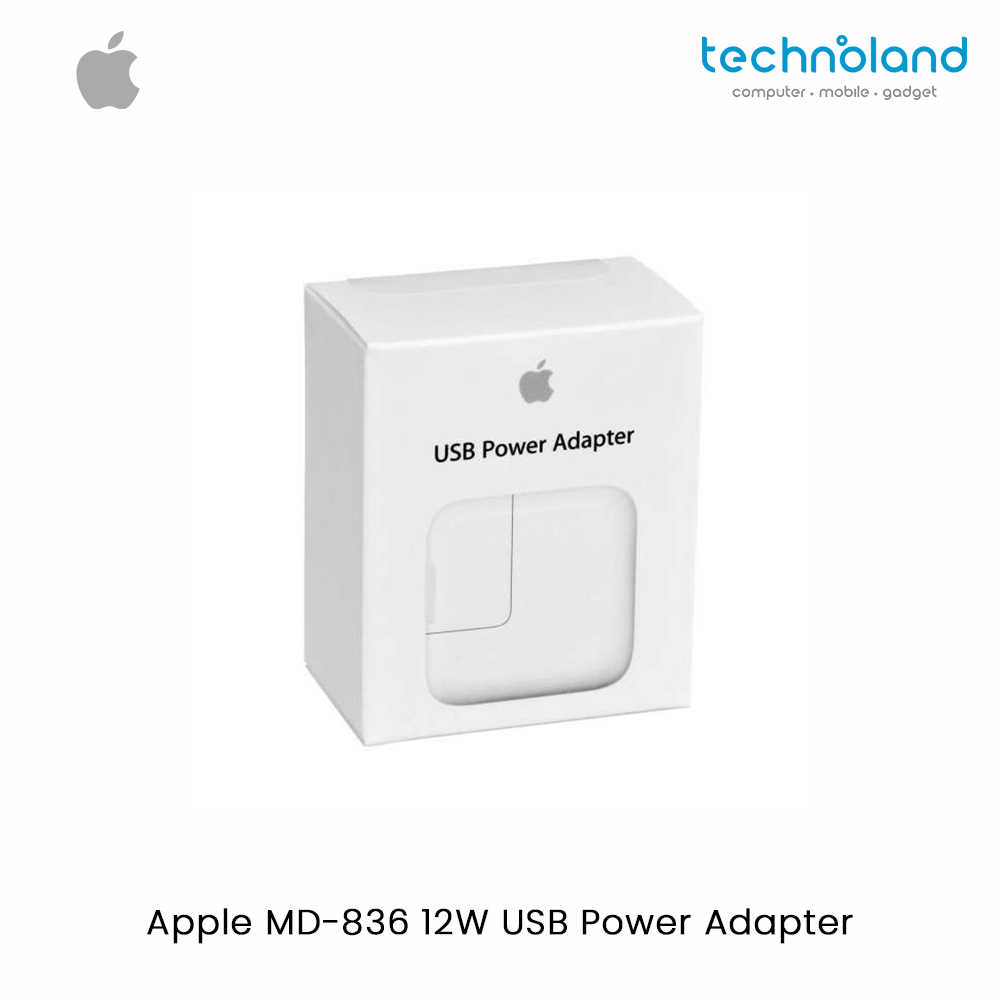Apple MD-836 12W USB Power Adapter Website Frame 2