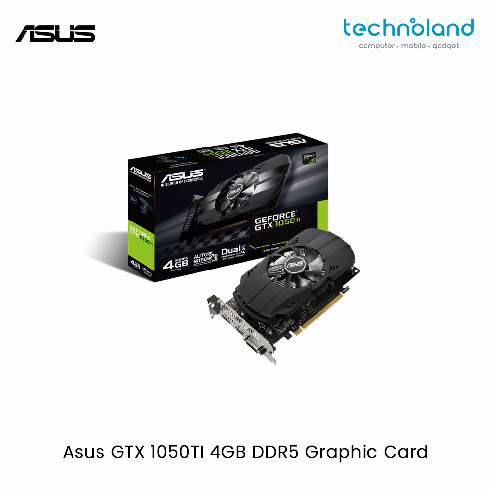 Asus GTX 1050TI 4GB DDR5 Graphic Card Jpeg 5