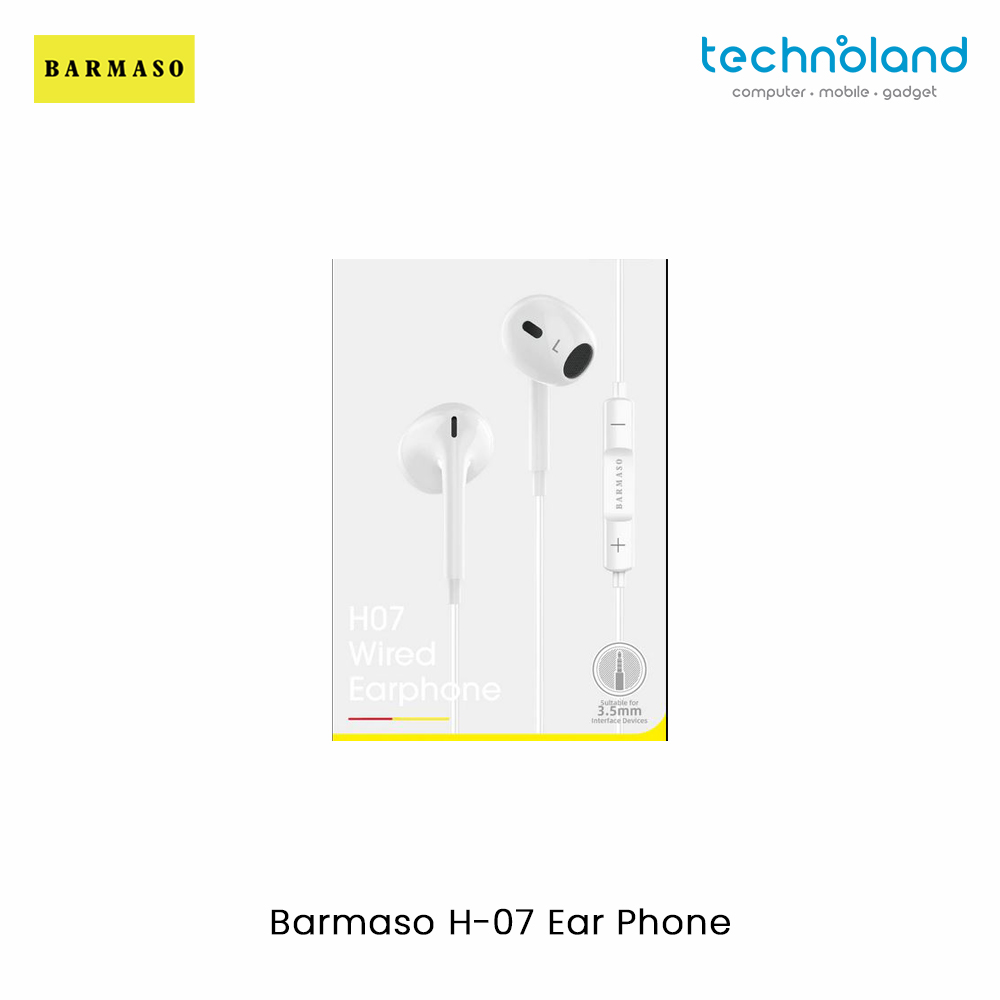 Barmaso H-07 Ear Phone Jpeg 2