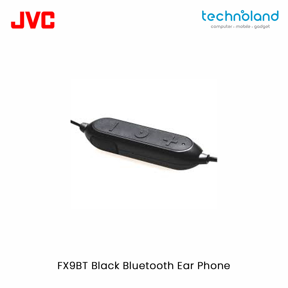 JVC FX9BT Black Bluetooth Ear Phone Jpeg 3