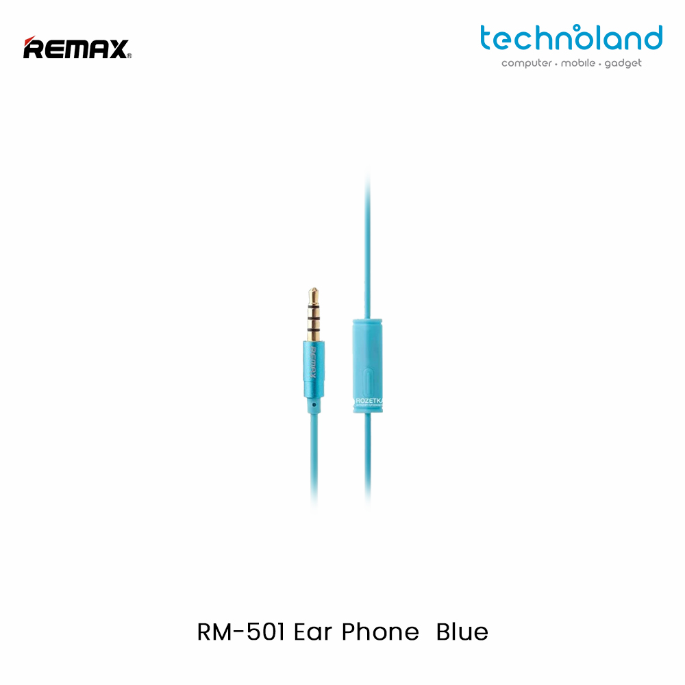 RM-501 Ear Phone Blue Jpeg 2