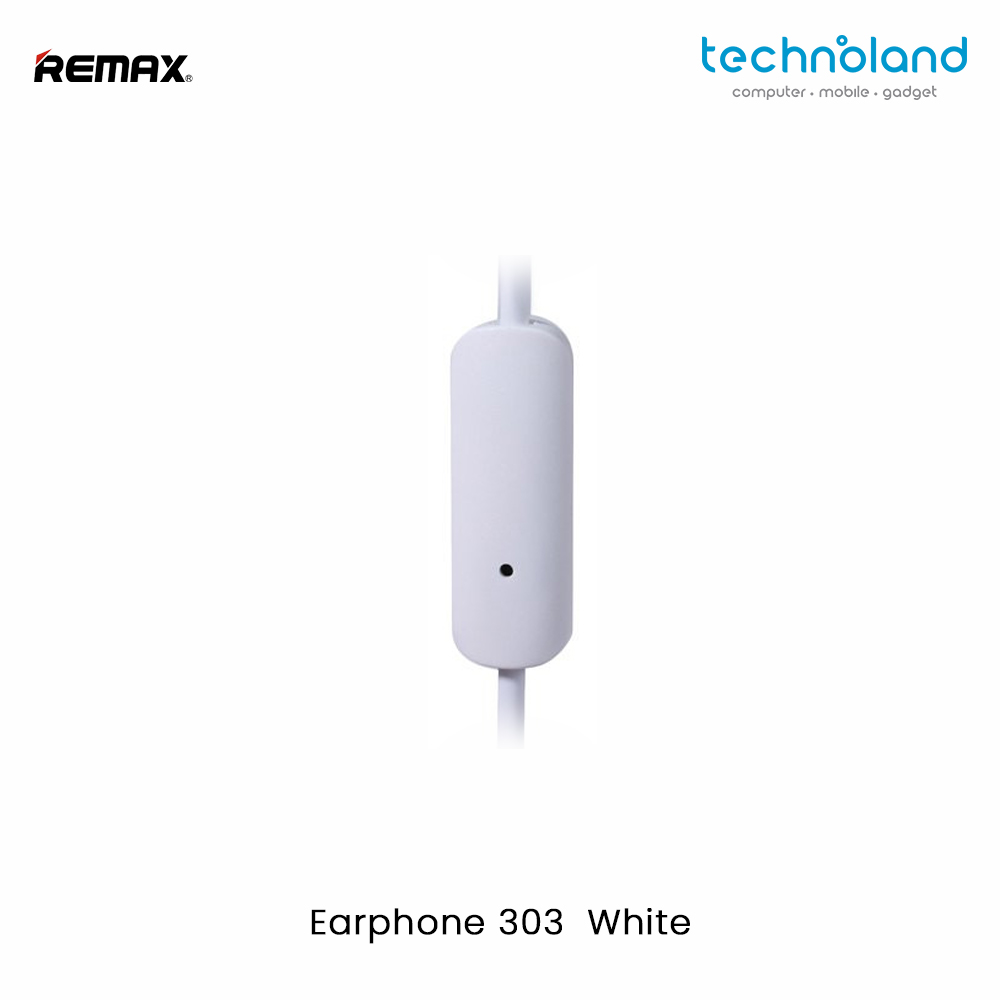 Remax Earphone 303 White Jpeg 2