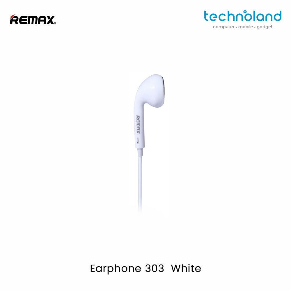 Remax Earphone 303 White Jpeg 4