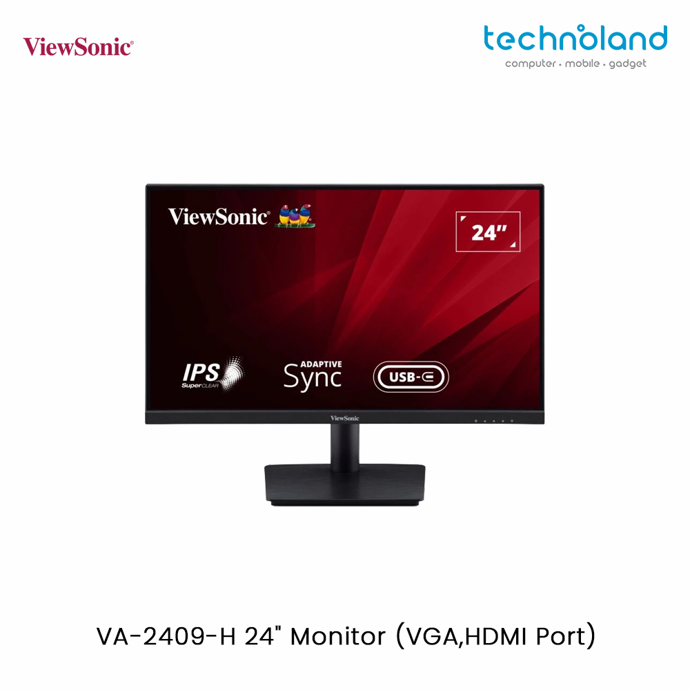 Viewsonic VA-2409-H 24 Monitor (VGA,HDMI Port) Jpeg 1