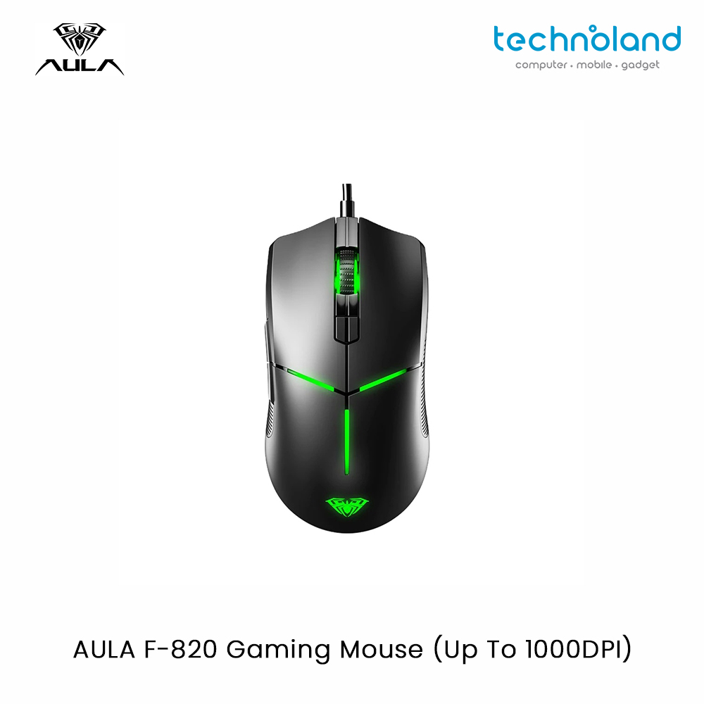 AULA F-820 Gaming Mouse (Up To 1000DPI) Jpeg 1