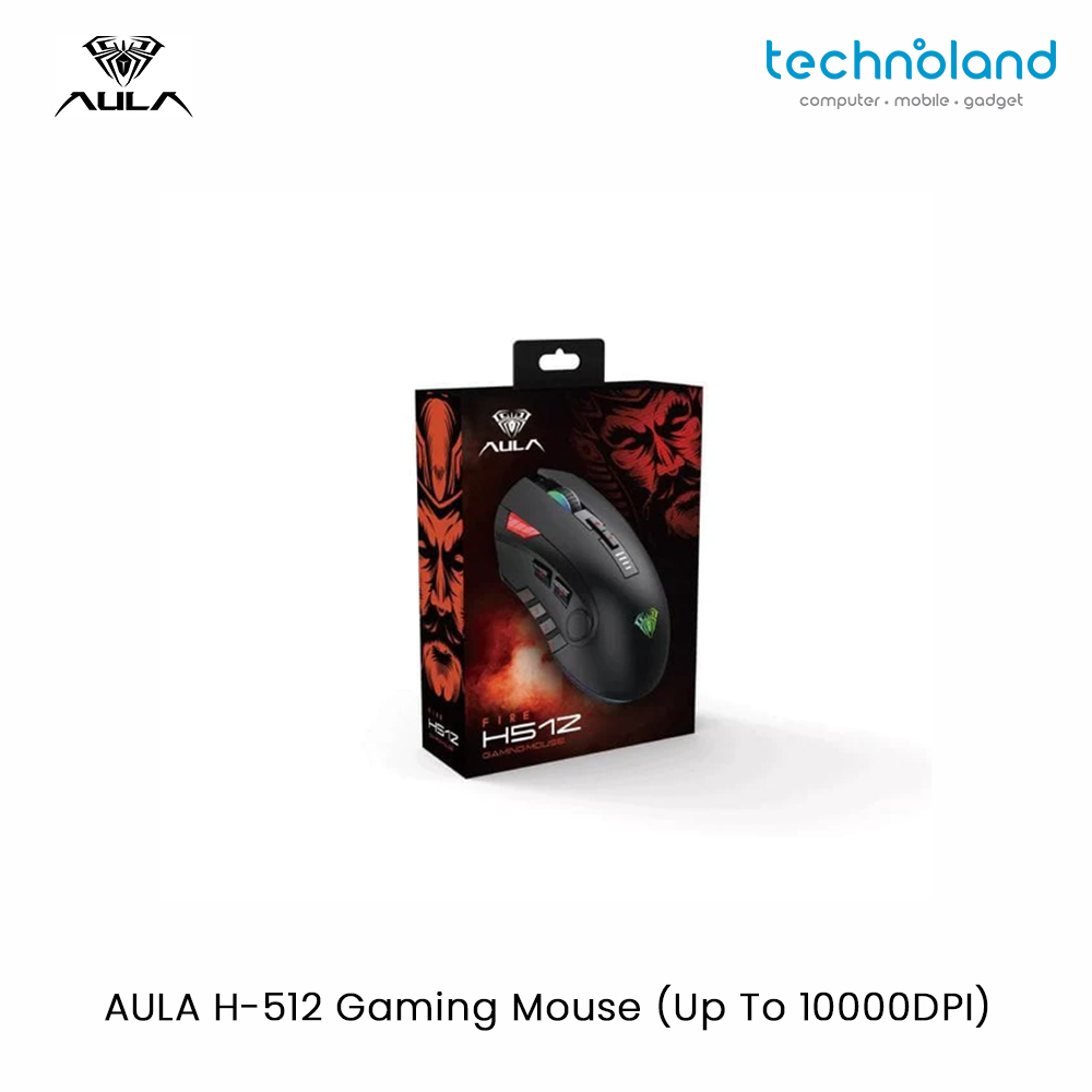 AULA H-512 Gaming Mouse (Up To 10000DPI) Jpeg 3