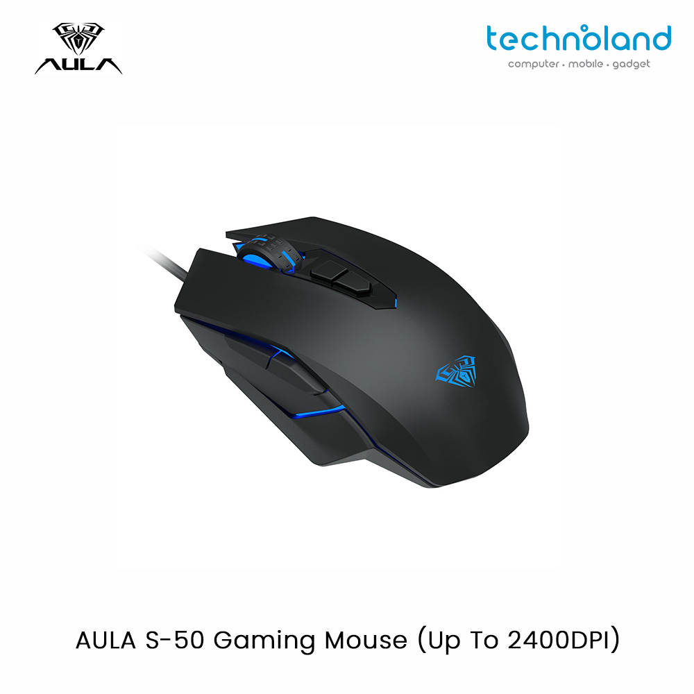 AULA S-50 Gaming Mouse (Up To 2400DPI) Jpeg 1