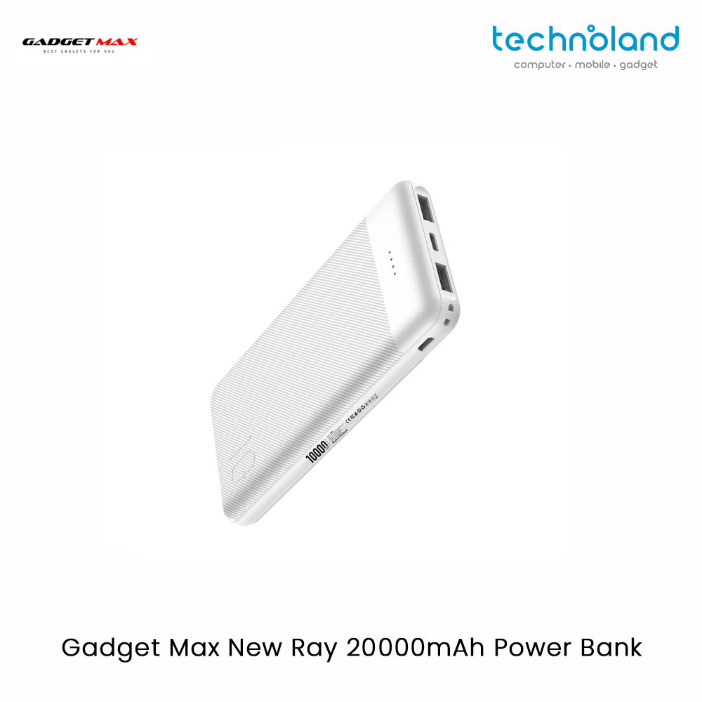 Gadget Max New Ray 20000mAh Power Bank Website Frame 1