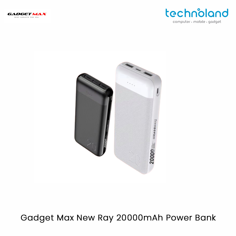 Gadget Max New Ray 20000mAh Power Bank Website Frame 2