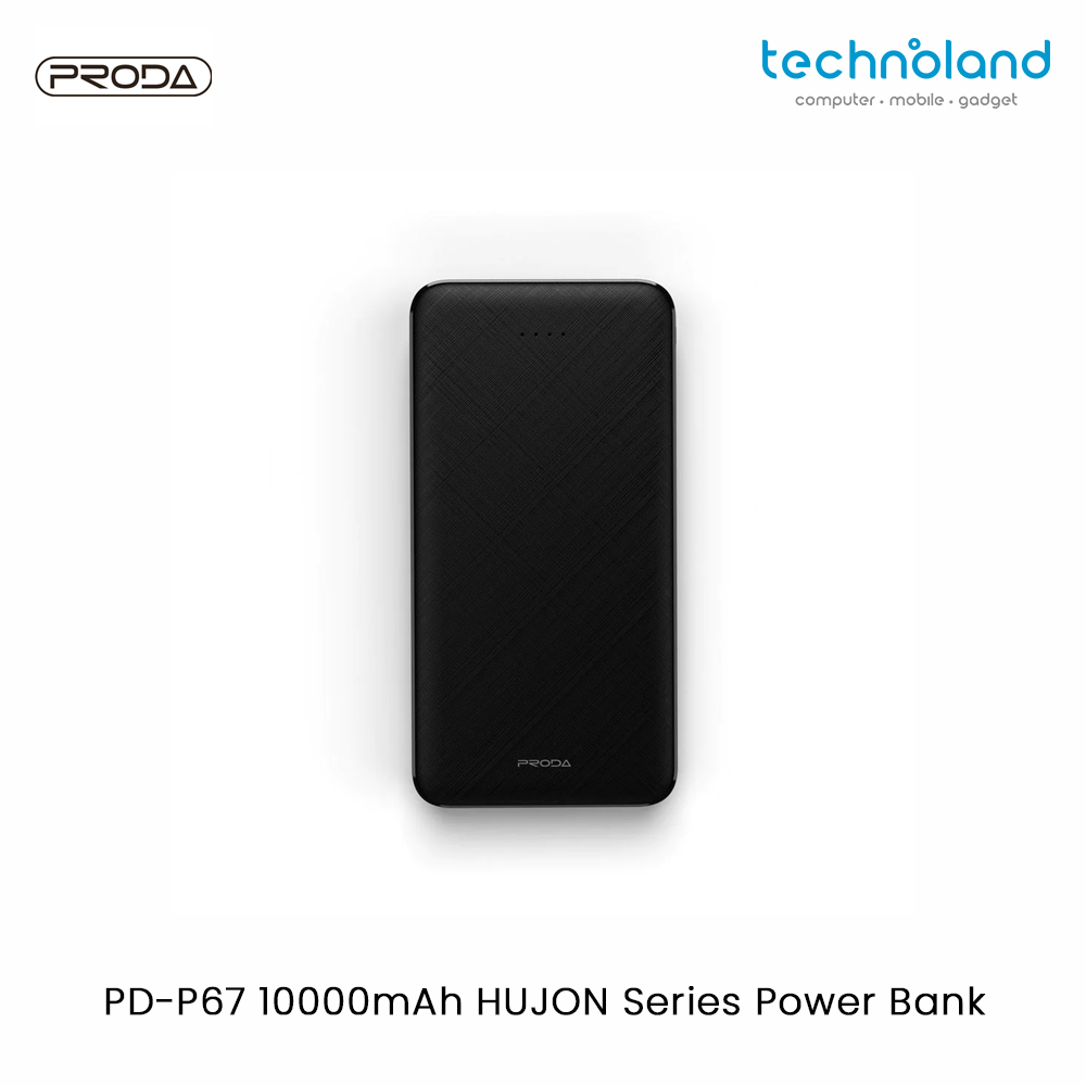 Proda PD-P67 10000mAh HUJON Series Power Bank Black Website Frame 1