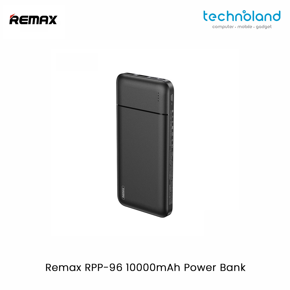 Remax RPP-96 10000mAh Power Bank Black Website Frame 1