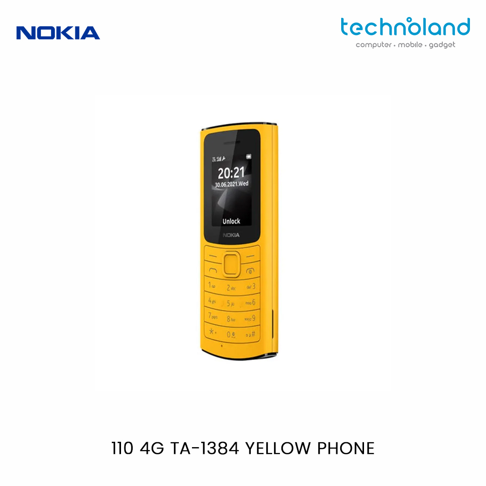 110 4G TA-1384 YELLOW PHONE Jpeg2