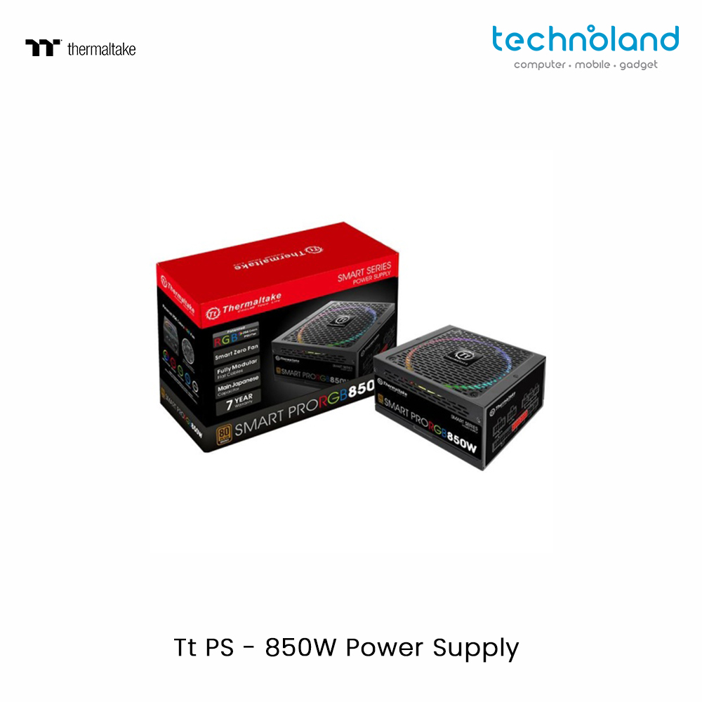 Tt PS - 850W Power Supply (Smart Pro RGB Broze Series) Jpeg 4