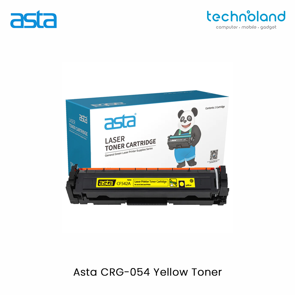 Asta CRG-054 Yellow Toner Jpeg