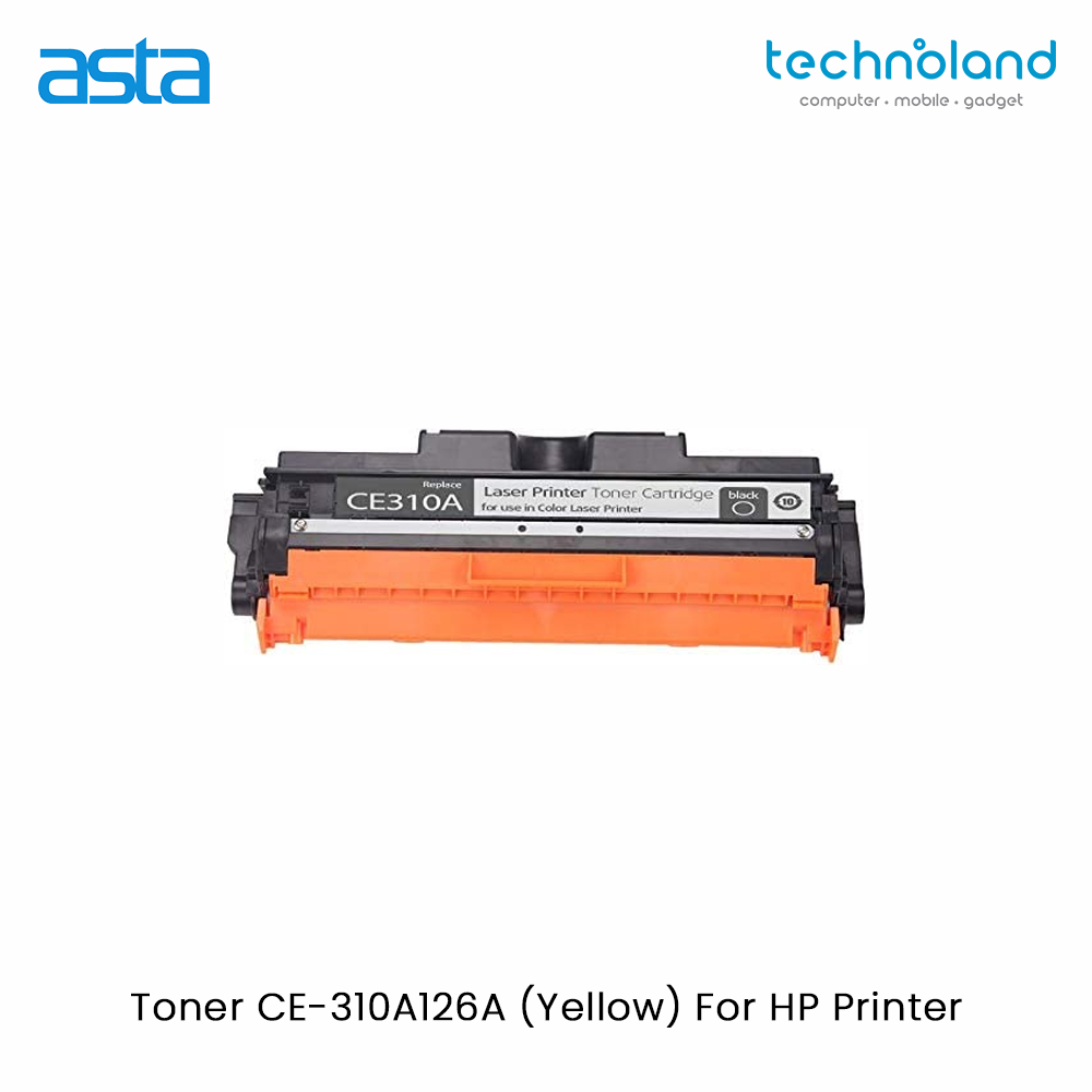 Asta Toner CE-310A126A (Yellow) For HP Printer Jpeg 3