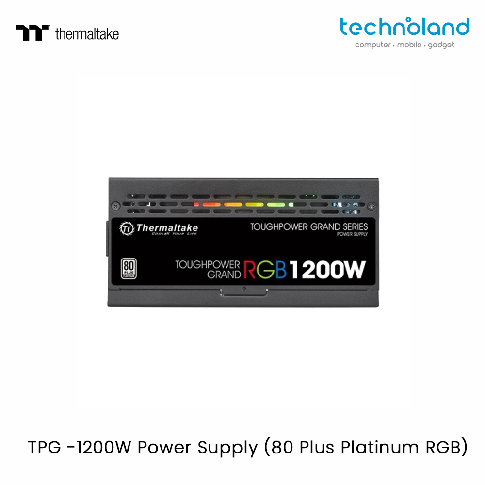 TPG -1200W Power Supply (80 Plus Platinum RGB) Jpeg4