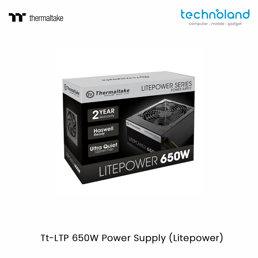 Tt-LTP 650W Power Supply (Litepower) Jpeg4