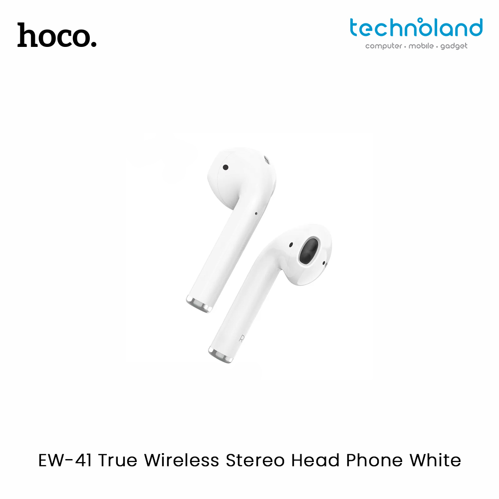 EW-41 True Wireless Stereo Head Phone White Jpeg3
