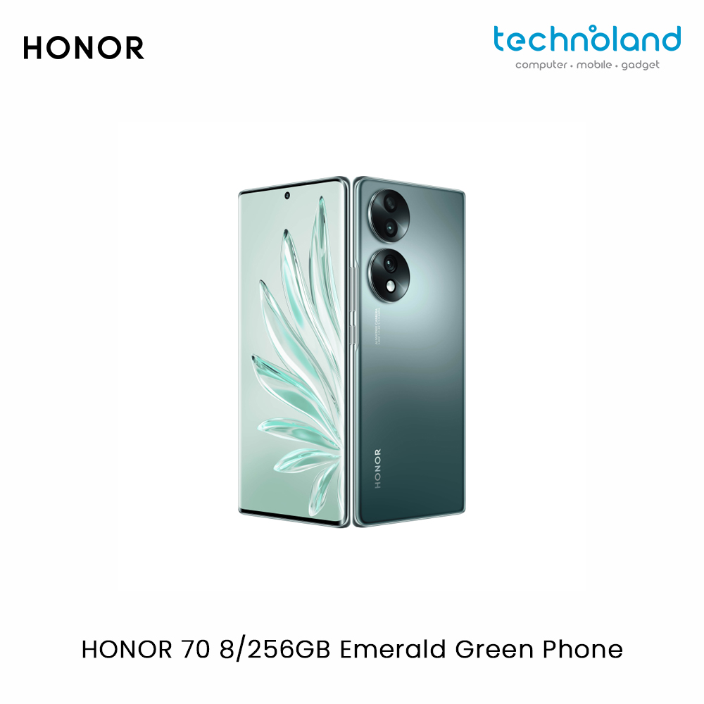 HONOR 70 8 256GB Emerald Green Phone Website Frame 1