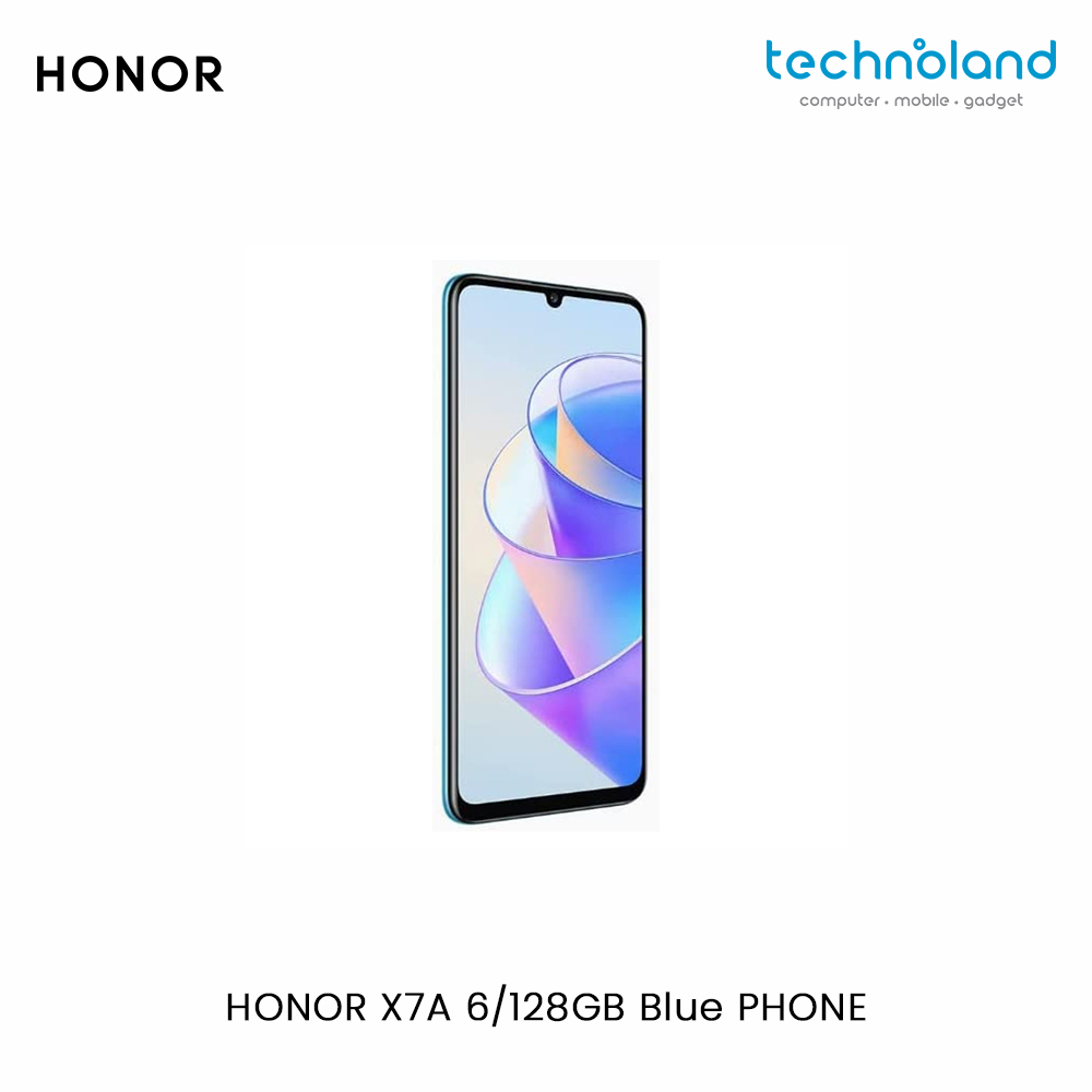 HONOR X7A RAM 6GB128GB Blue PHONE Website Frame 3