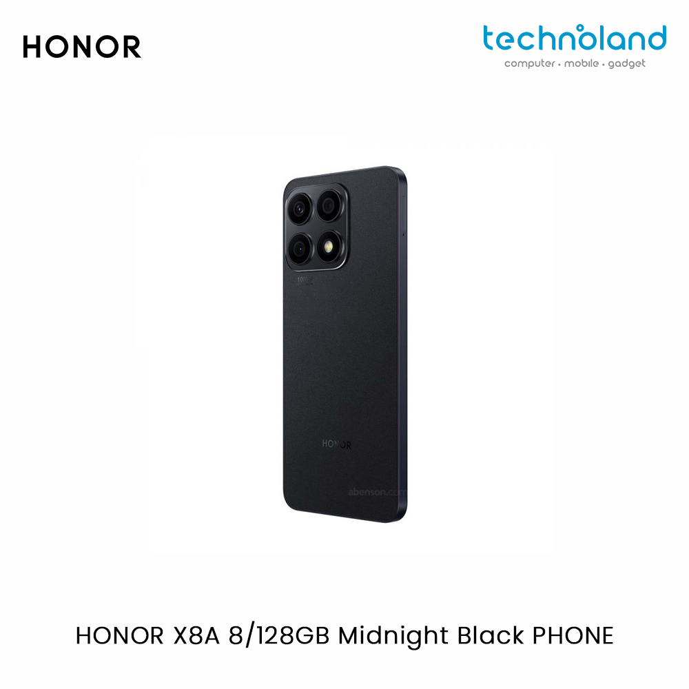 HONOR X8A RAM 8GB 128GB Midnight Black PHONE Website Frame 3