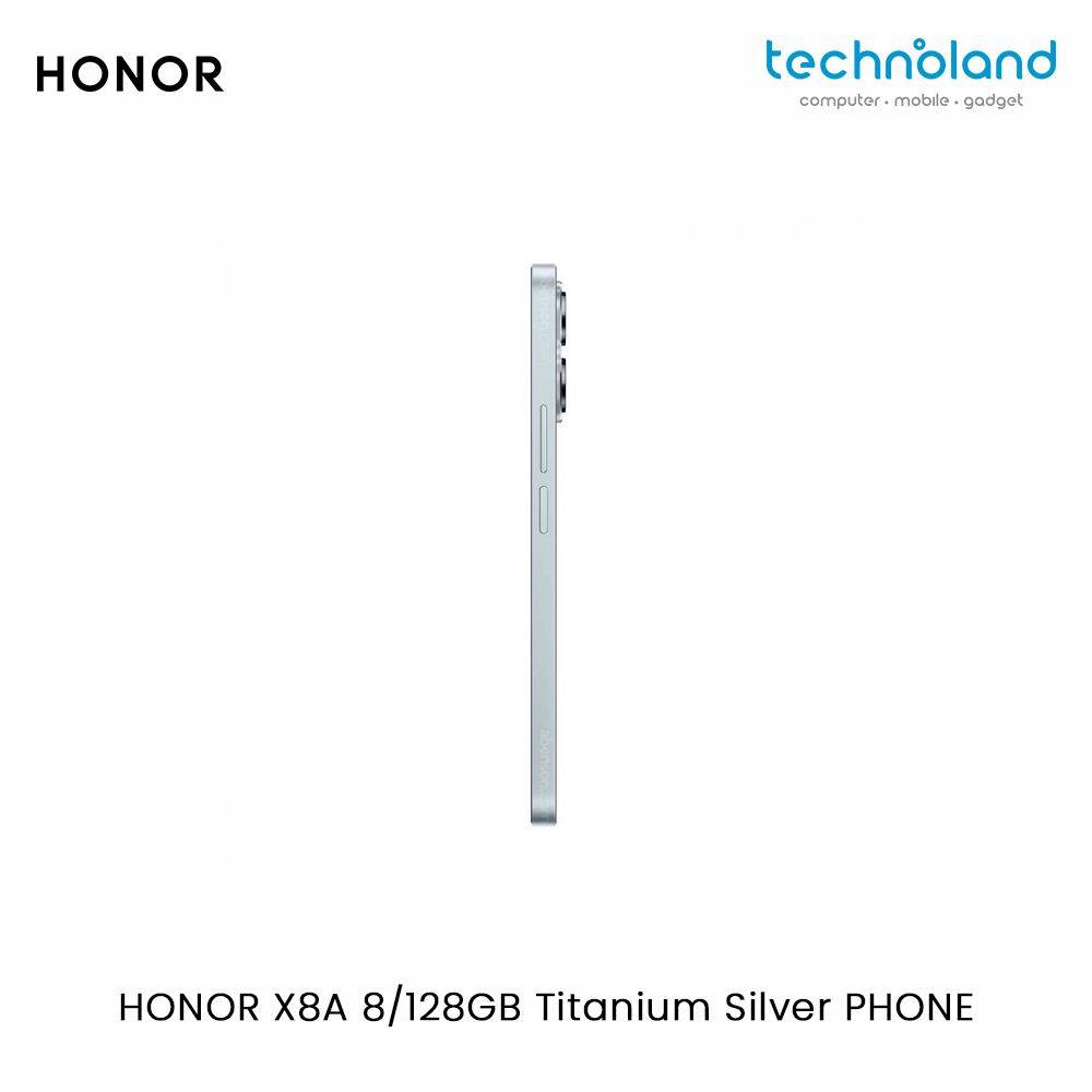 HONOR X8A RAM 8GB128GB Titanium Silver PHONE Website Frame 4