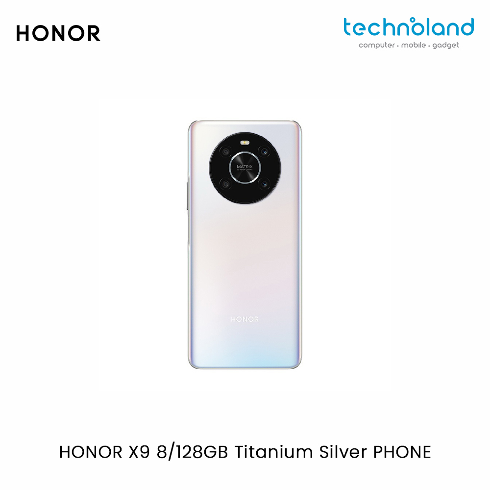 HONOR X9 RAM 8GB128GB Titanium Silver PHONE Website Frame 3