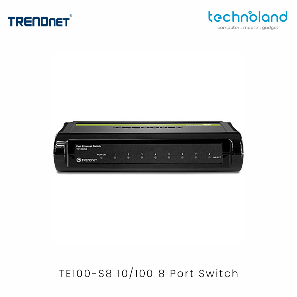 TE100-S8 10100 8 Port Switch Jpeg3