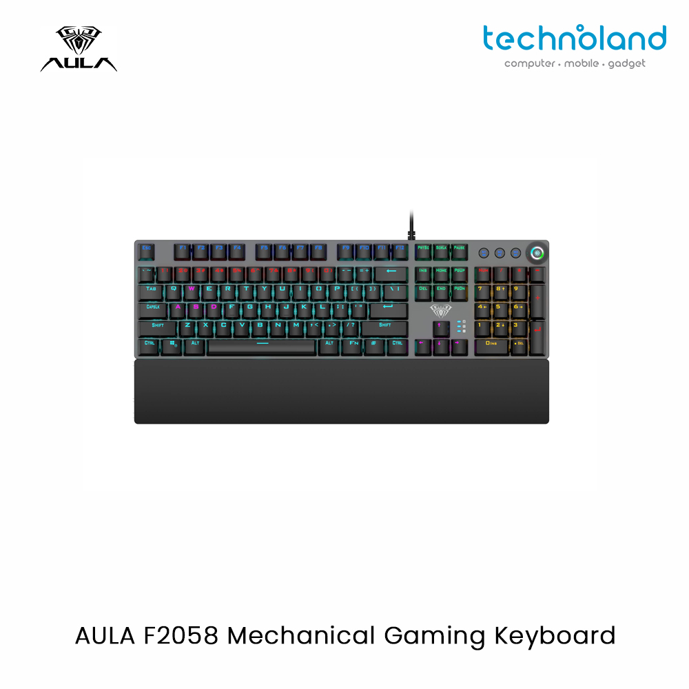 AULA F2058 Mechanical Gaming Keyboard Website Frame 2