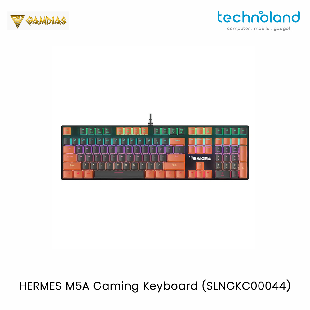 Gamdias HERMES M5A Gaming Keyboard (SLNGKC00044) Website Frame 1