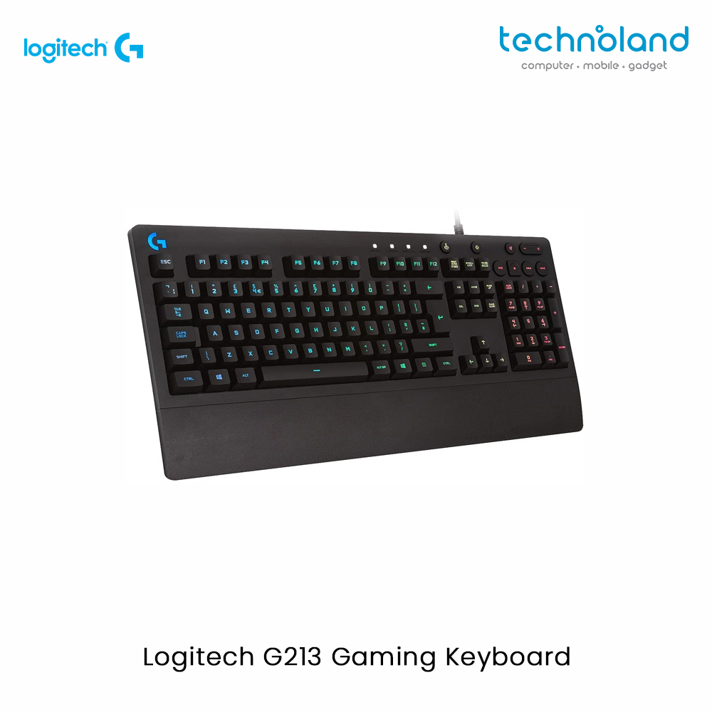 Logitech G213 Gaming Keyboard Website Frame 1