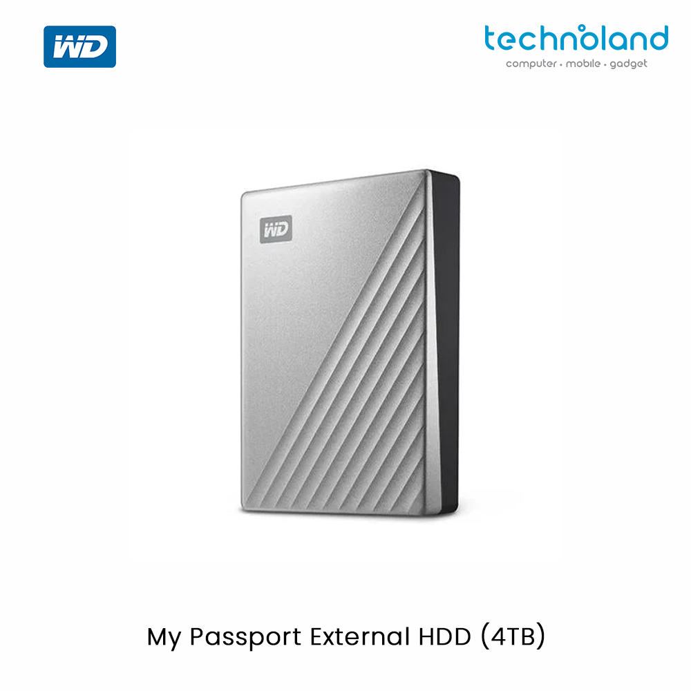 My Passport External HDD (4TB) 1