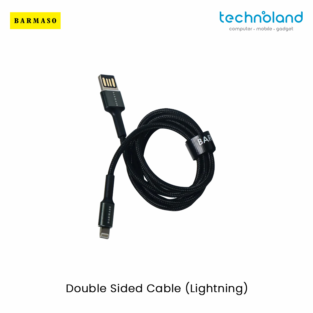 barmaso Double Sided Cable lightning 1