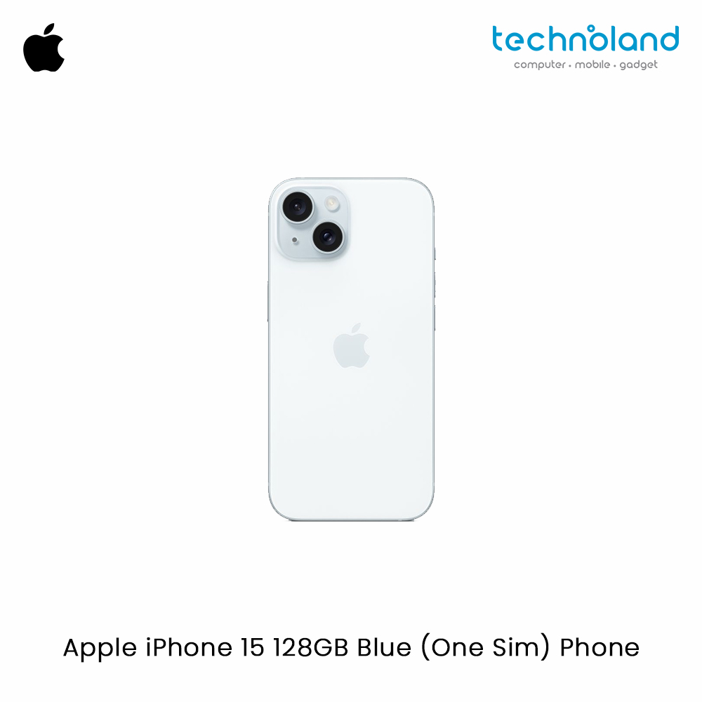 Apple iPhone 15 128GB Blue (One Sim) Phone 2