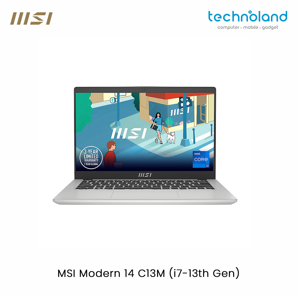 MSI Modern 14 C13M (i7-13th Gen) 2