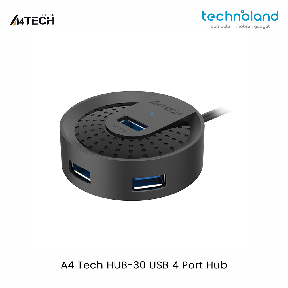 A4 Tech HUB-30 USB 4 Port Hub